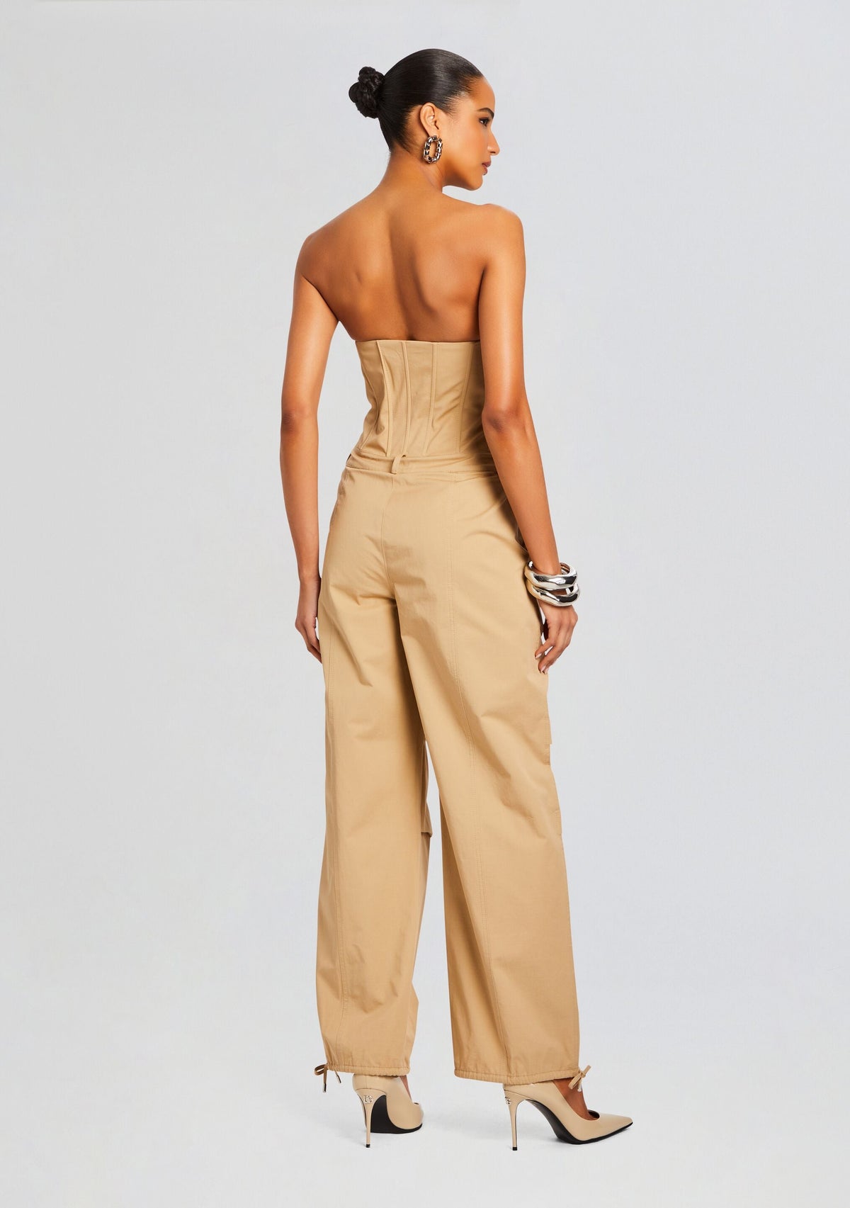 Stana Jumpsuit by retrofête in Sand, product image 4