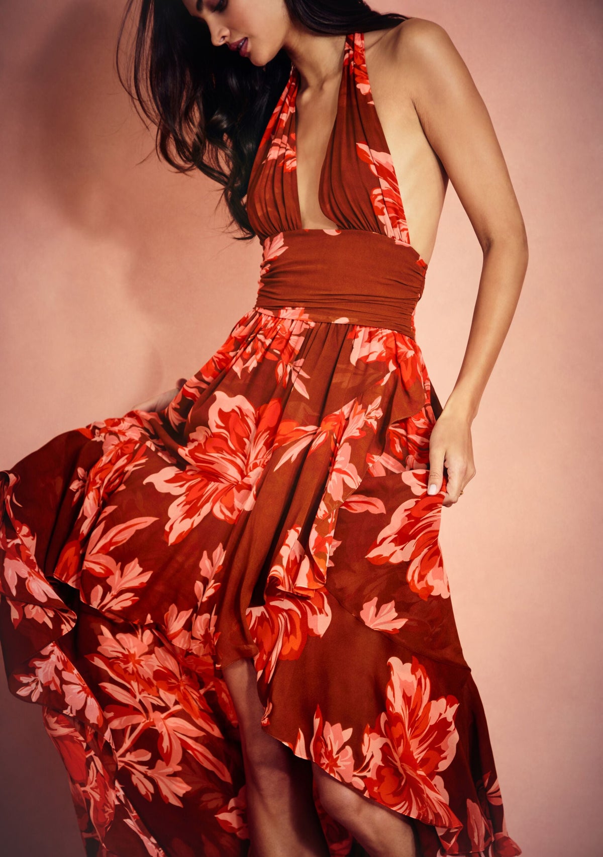 Nylah Dress by retrofête in Geranium Reverie, product image 2