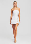 Megh Dress by retrofête in Optic White, product image 1