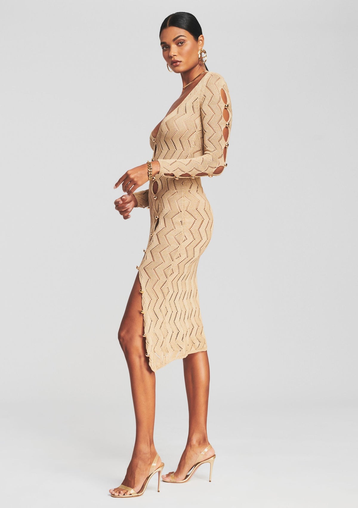 Harley Dress by retrofête in Nude, product image 3