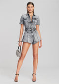Kairo Romper by retrofête in Stone Gray, product image 1