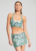 Minos Bra by retrofête in Turquoise Powder, product image 1