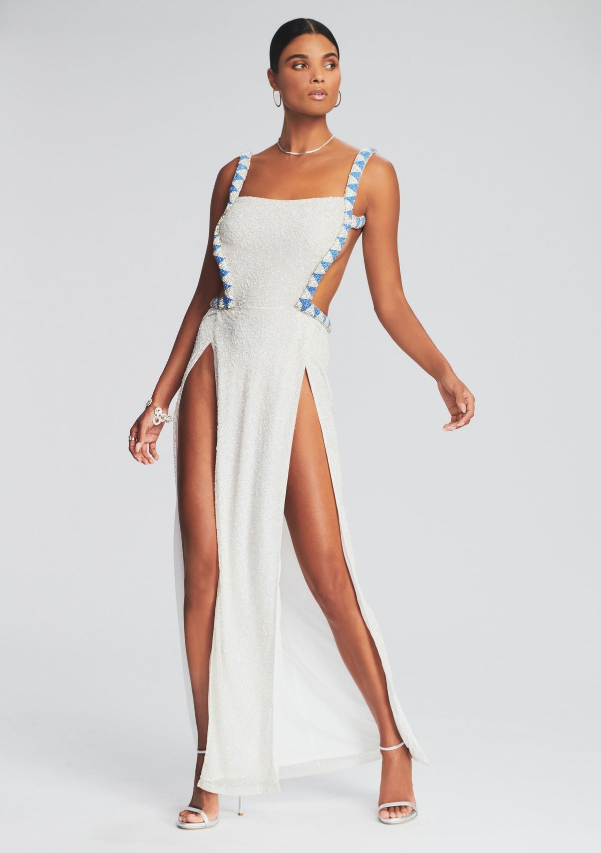 Thessa Dress by retrofête in White, product image 5