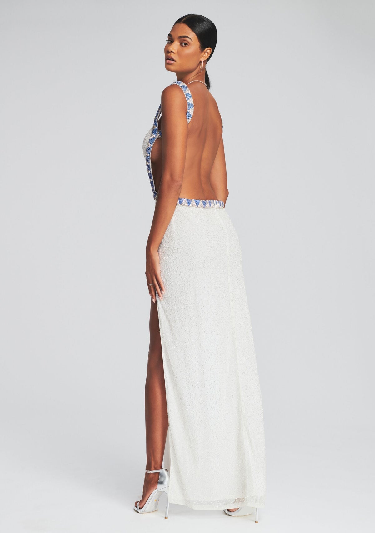 Thessa Dress by retrofête in White, product image 4