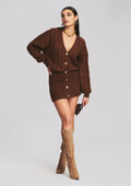 Tala Dress by retrofête in Cognac, product image 1