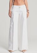Gladys Low Rise Jeans by retrofête in Optic White, product image 1