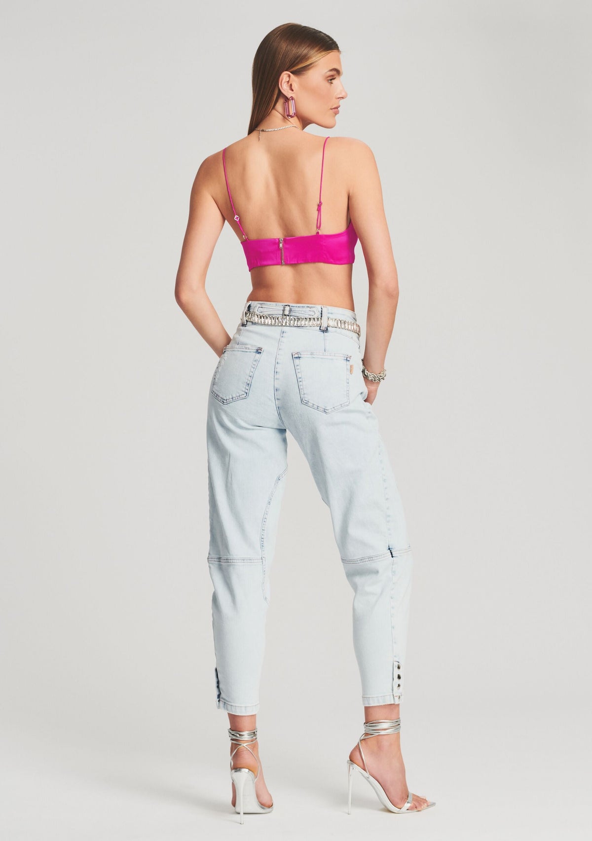 Kristie Pant by retrofête in Ice Blue, product image 4