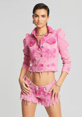 Rissa Jacket by retrofête in Vintage Pink, product image 1