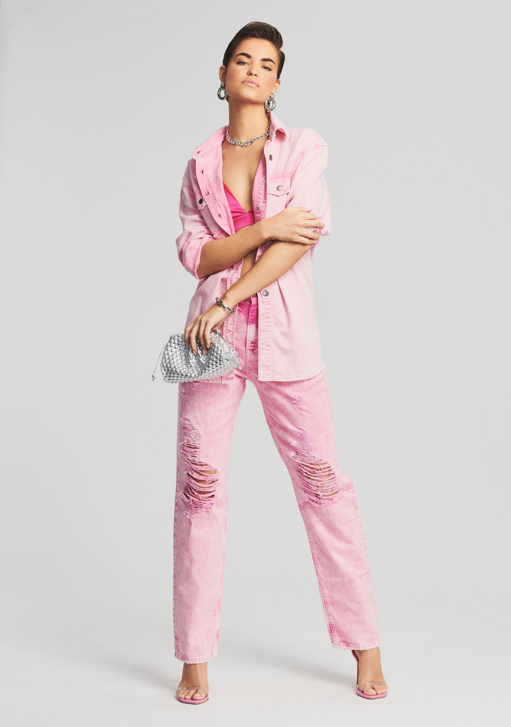 Doreen Shirt by retrofête in Vintage Pink, product image 5