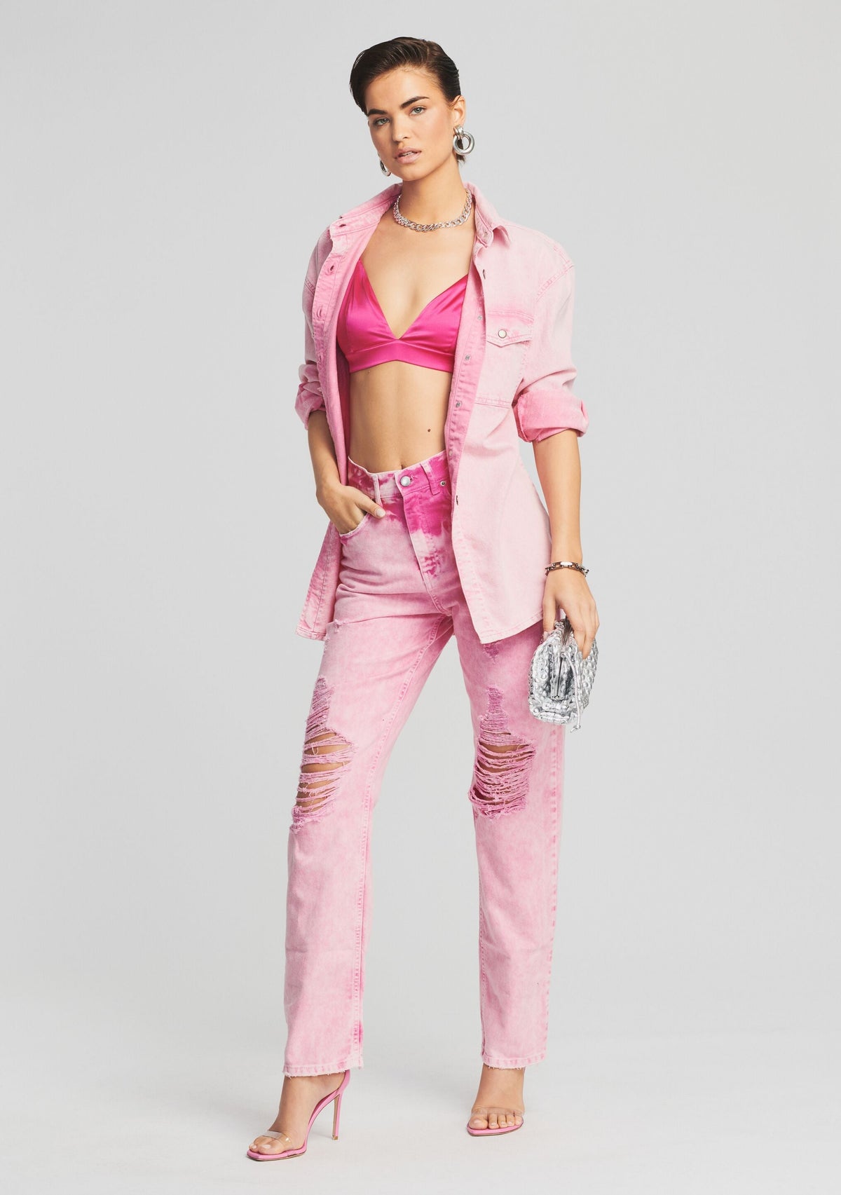 Doreen Shirt by retrofête in Vintage Pink, product image 2