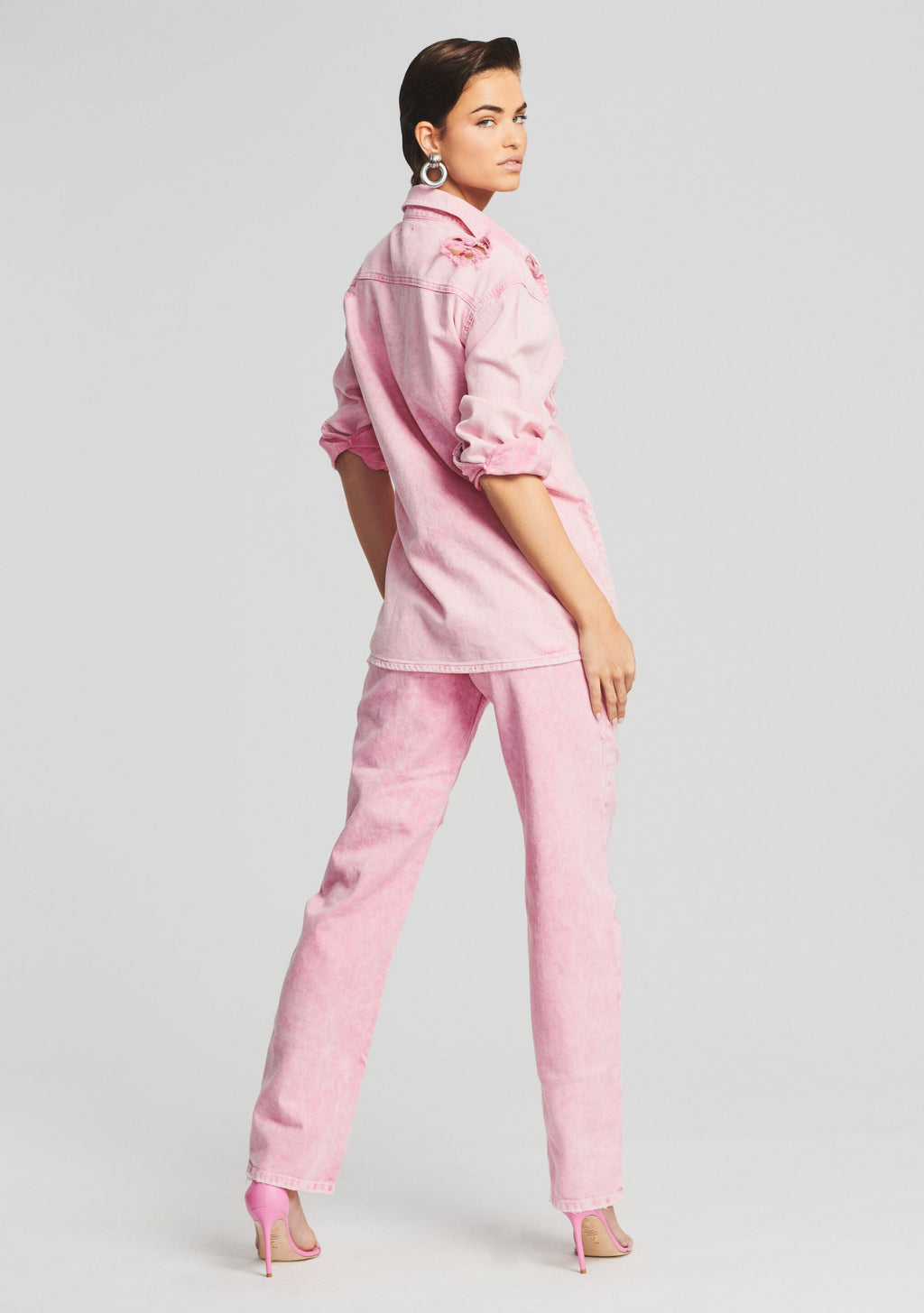 Doreen Shirt by retrofête in Vintage Pink, product image 4