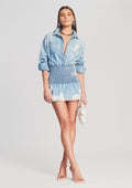 Monica Dress by SEROYA in Olympia Bleached, product image 1