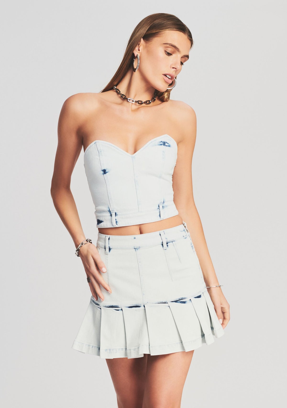 Alexandra Skirt by retrofête in Cloud, product image 5
