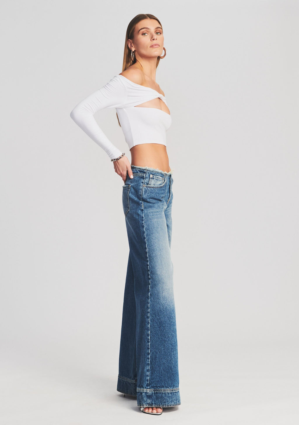 Aston Wide Leg Jean by SEROYA in Cyprus, product image 3