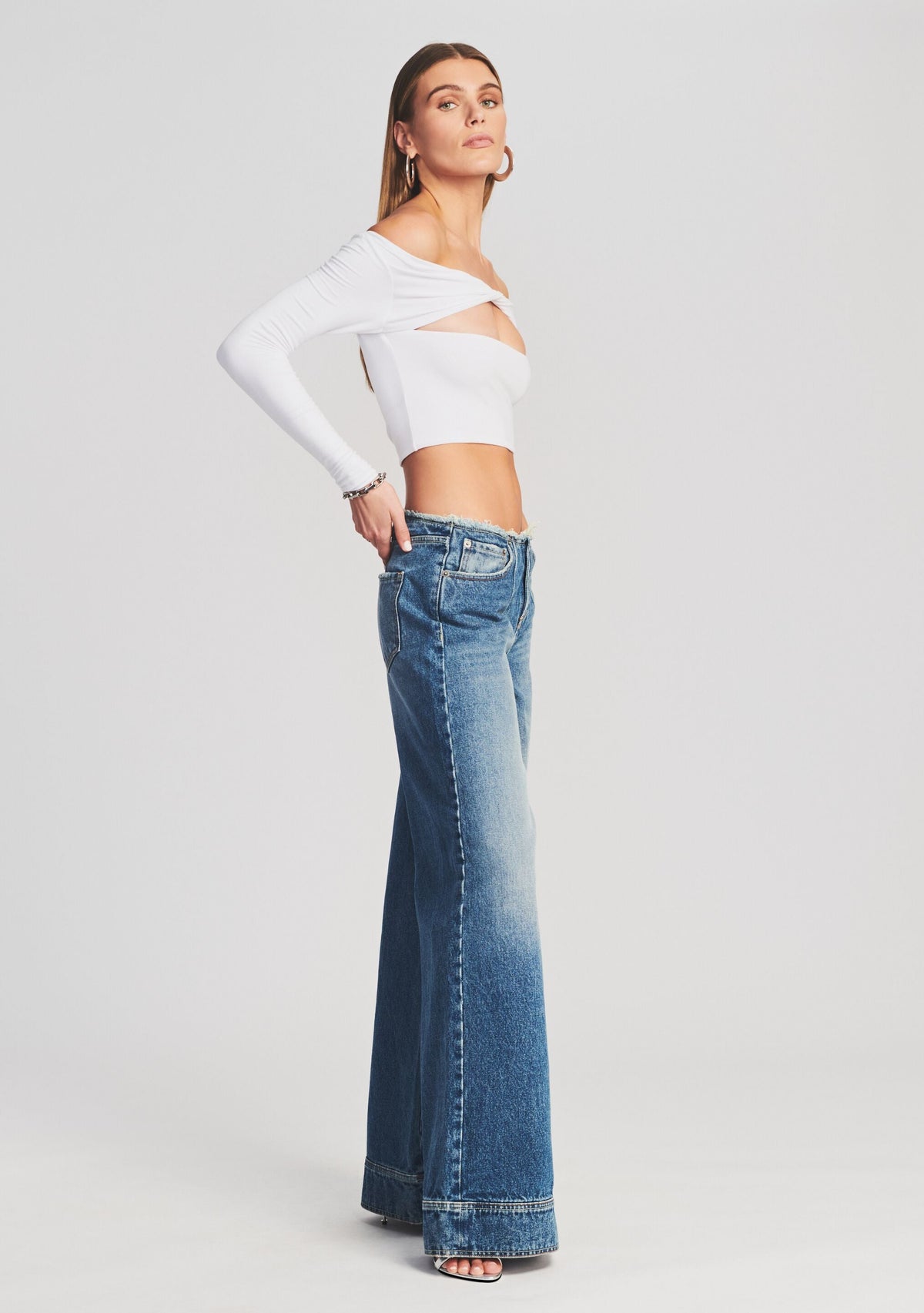 Aston Wide Leg Jean by SEROYA in Cyprus, product image 3