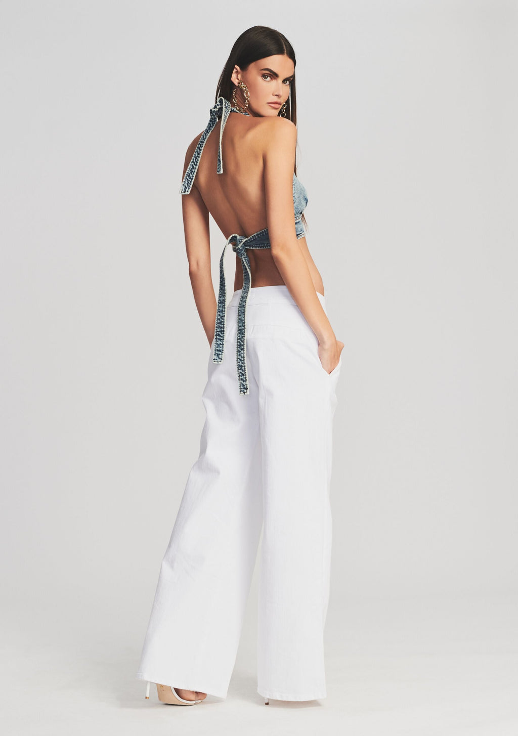 Vadella Top by retrofête in Marble Sky, product image 4