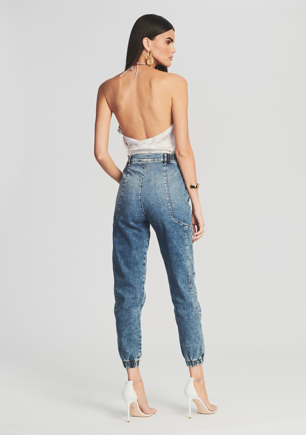 Myla Pant by retrofête in Light Rip Tide, product image 4