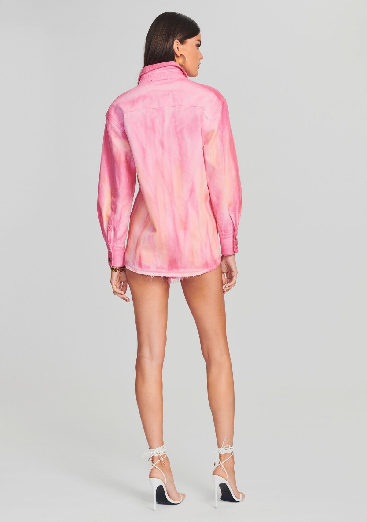 Doreen Shirt by retrofête in Watercolor Sunset, product image 4