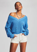 Syd Sweater by SEROYA in Marina, product image 1