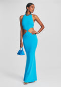 Raven Dress by retrofête in Peacock, product image 1