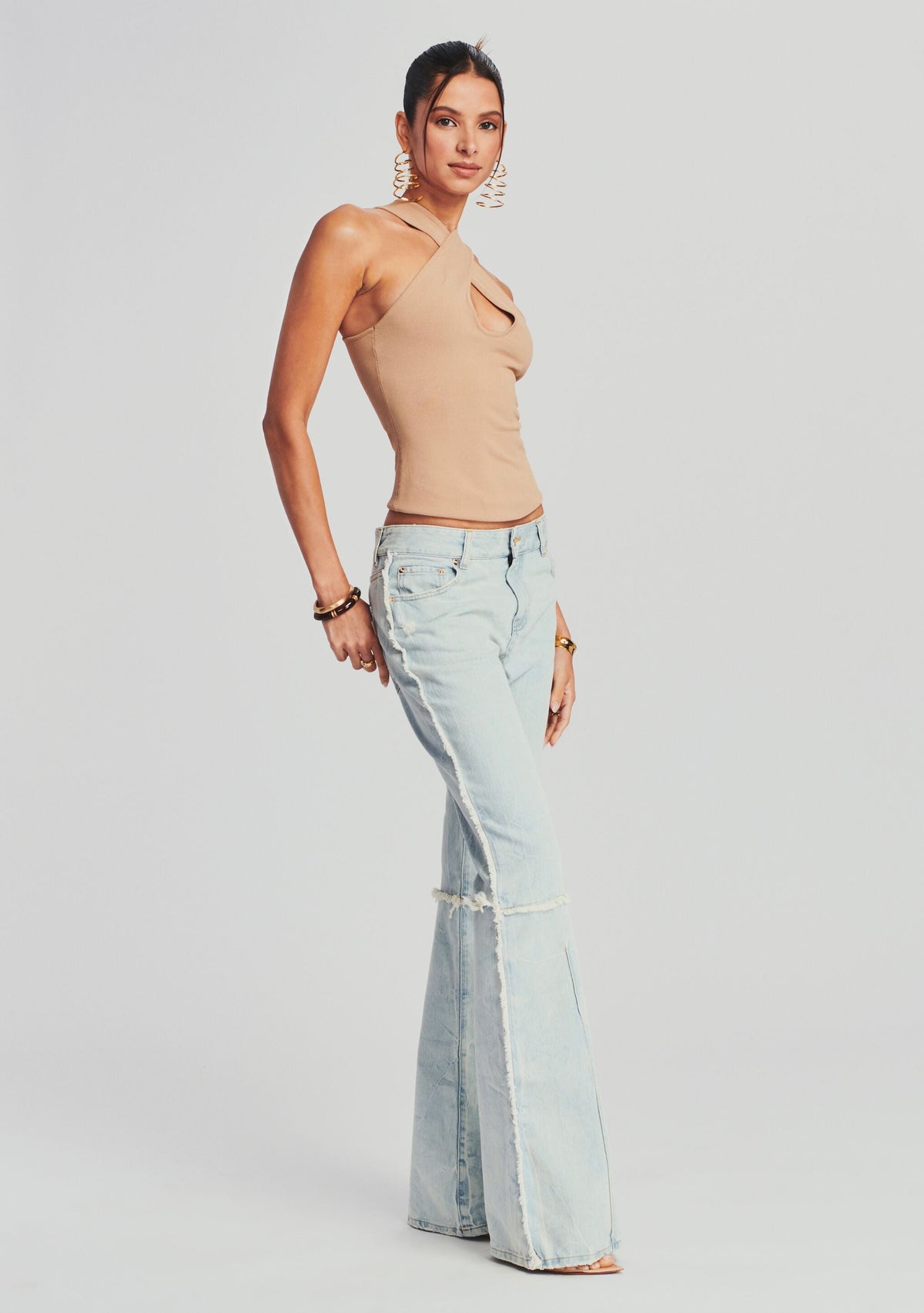 Cillian Pant by retrofête in Blue Dawn, product image 3