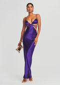 Selma Dress by retrofête in Royal Purple, product image 1