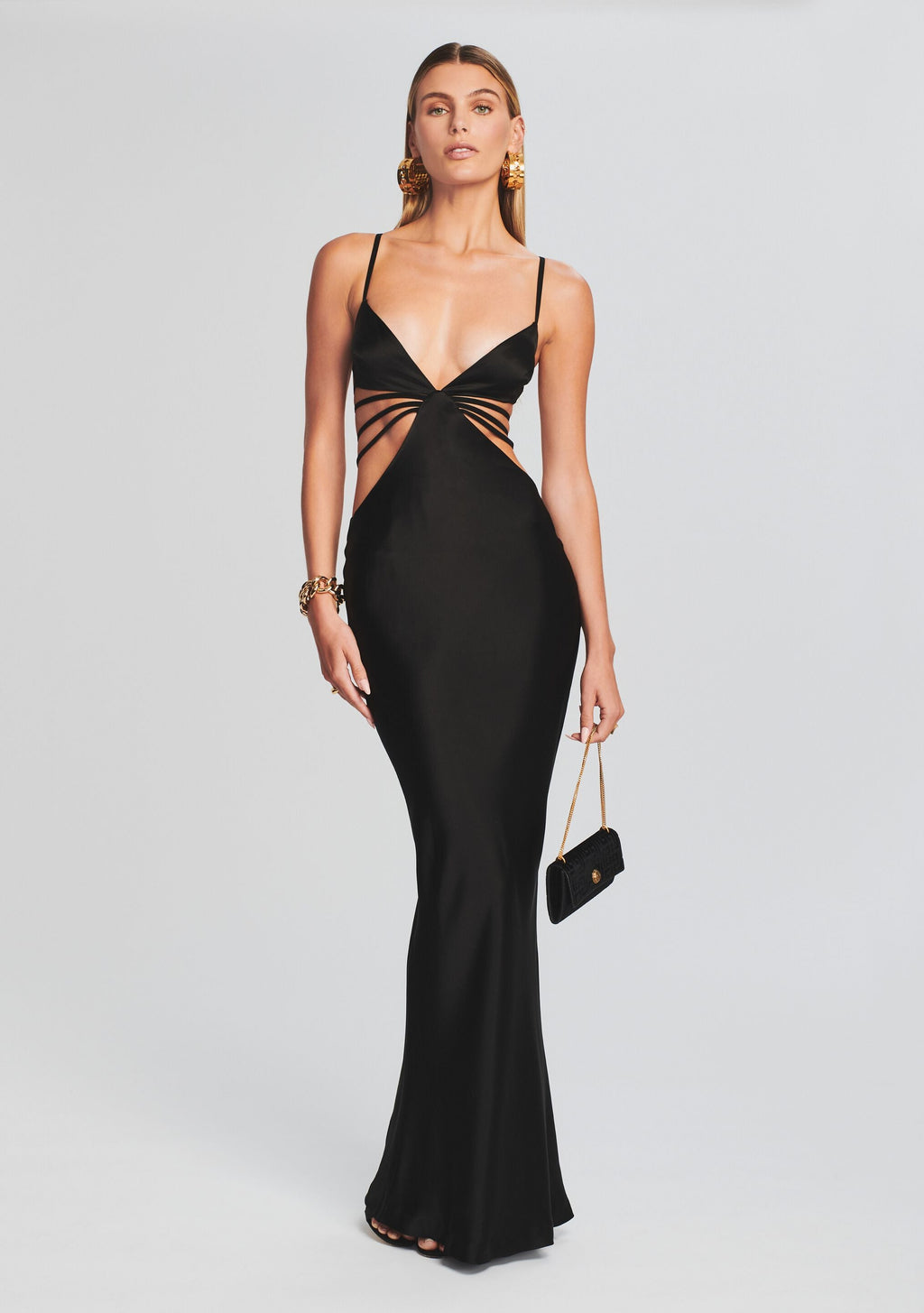 Selma Dress by retrofête in Black, product image 1