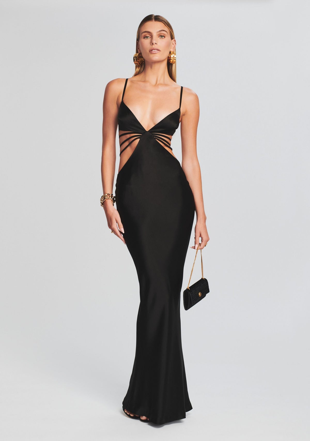 Selma Dress by retrofête in Black, product image 1