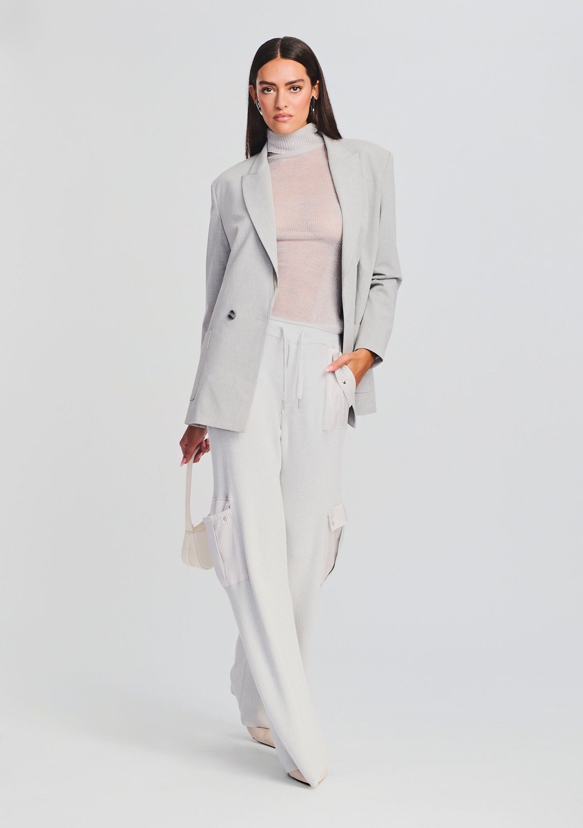 Piper Top by SEROYA in Silver, product image 2