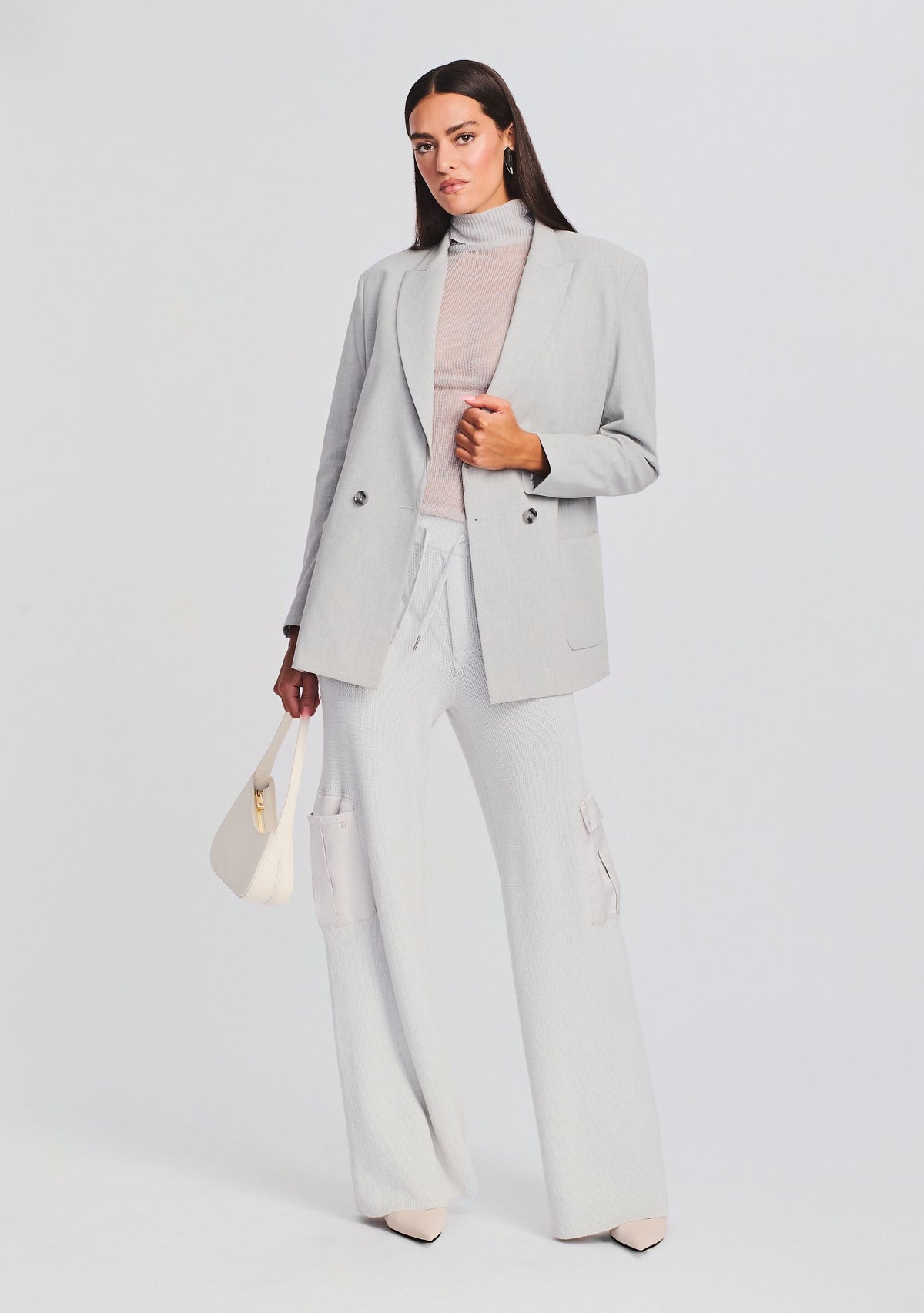 Natasha Blazer by SEROYA in Silver, product image 2