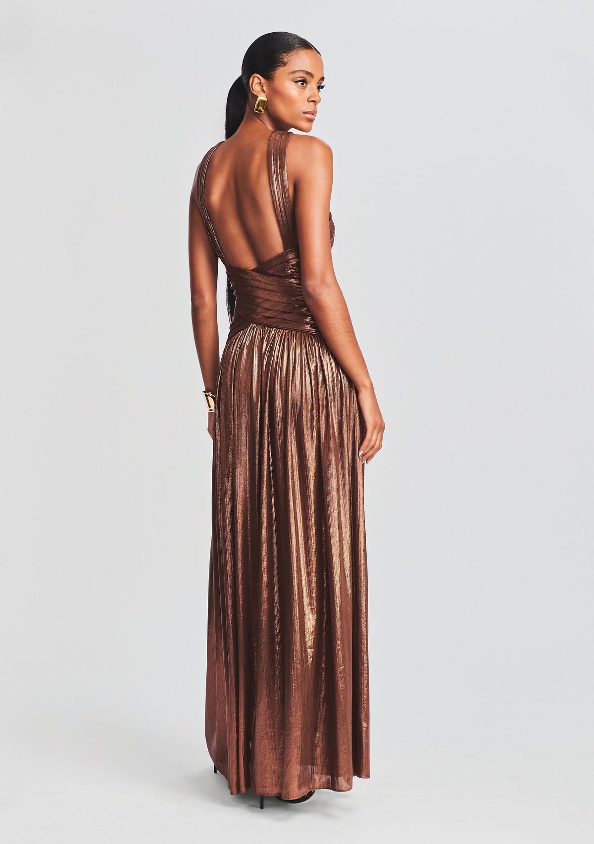 Salem Dress by retrofête in Chocolate, product image 4
