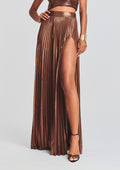 Cressida Skirt by retrofête in Chocolate, product image 1