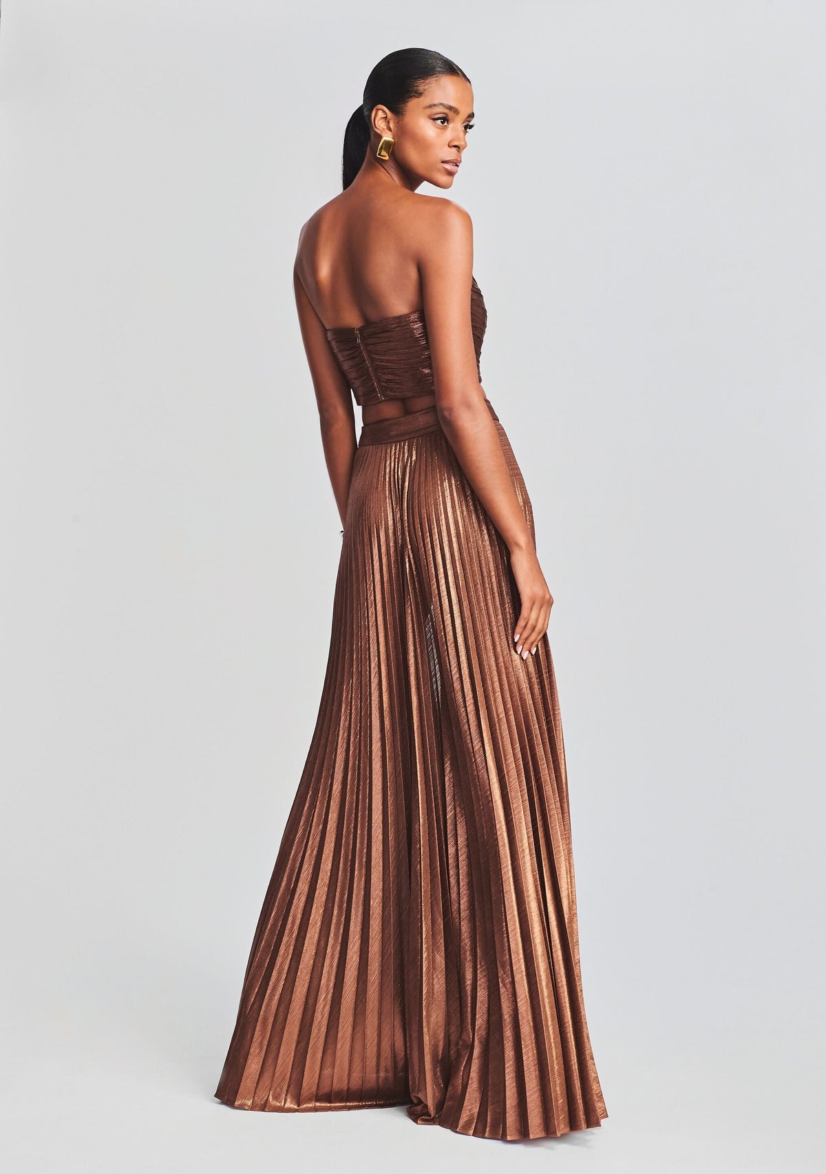 Cressida Skirt by retrofête in Chocolate, product image 4