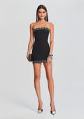 Abigail Dress by retrofête in Black/Silver, product image 1