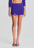 Alora Skirt by SEROYA in Violet Indigo, product image 1