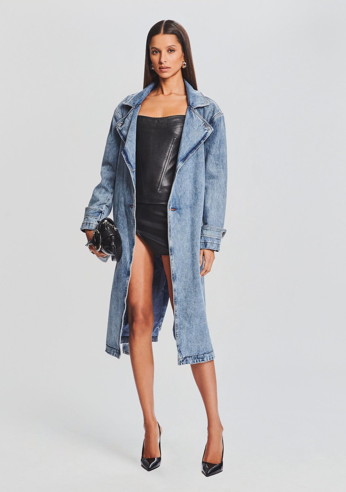 Dakota Denim Jacket by retrofête in Alani, product image 1