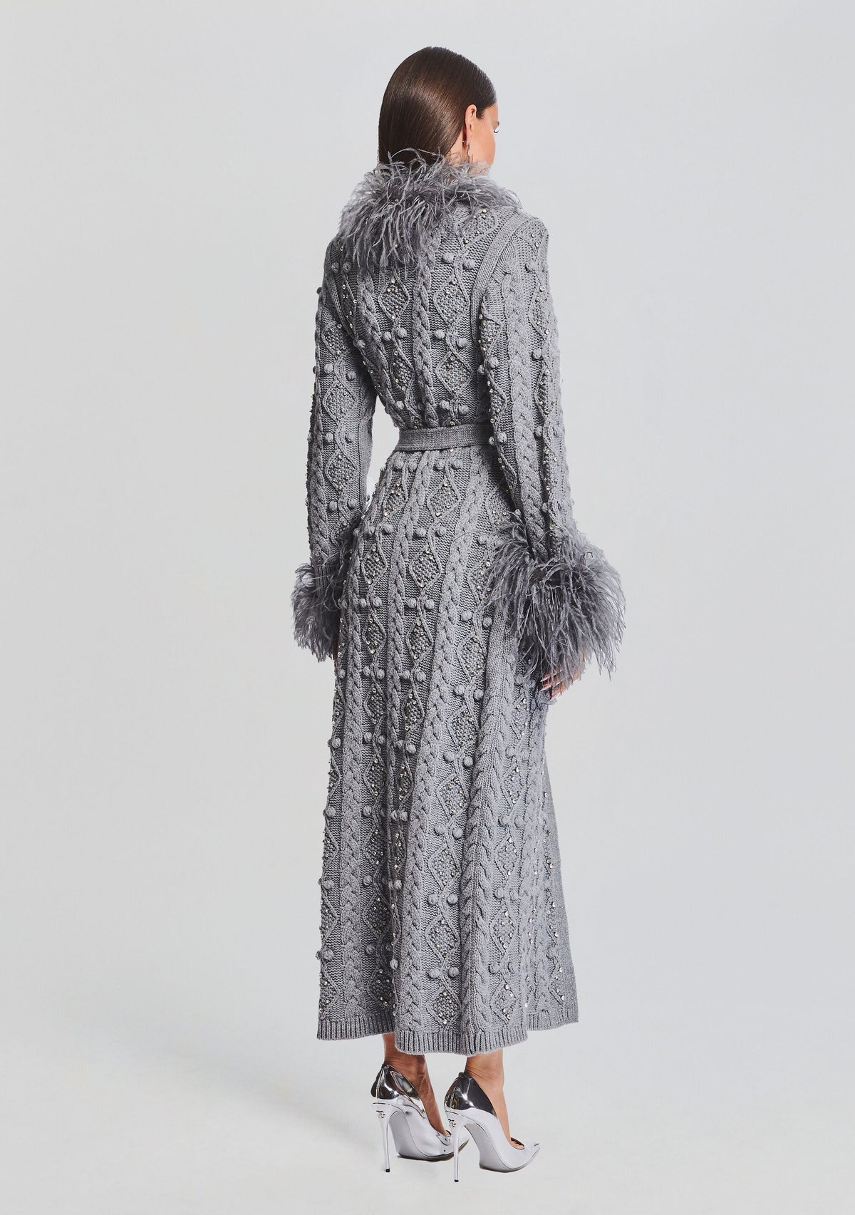 Jenna Cardigan by retrofête in Chelsea Gray, product image 4