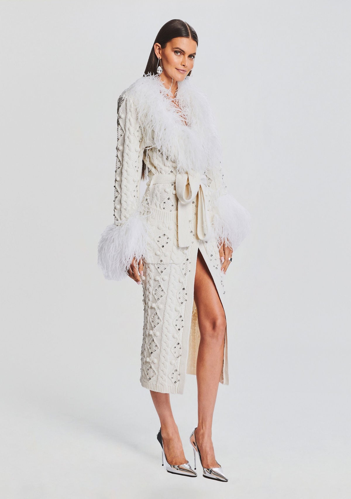 Jenna Cardigan by retrofête in Ivory, product image 3