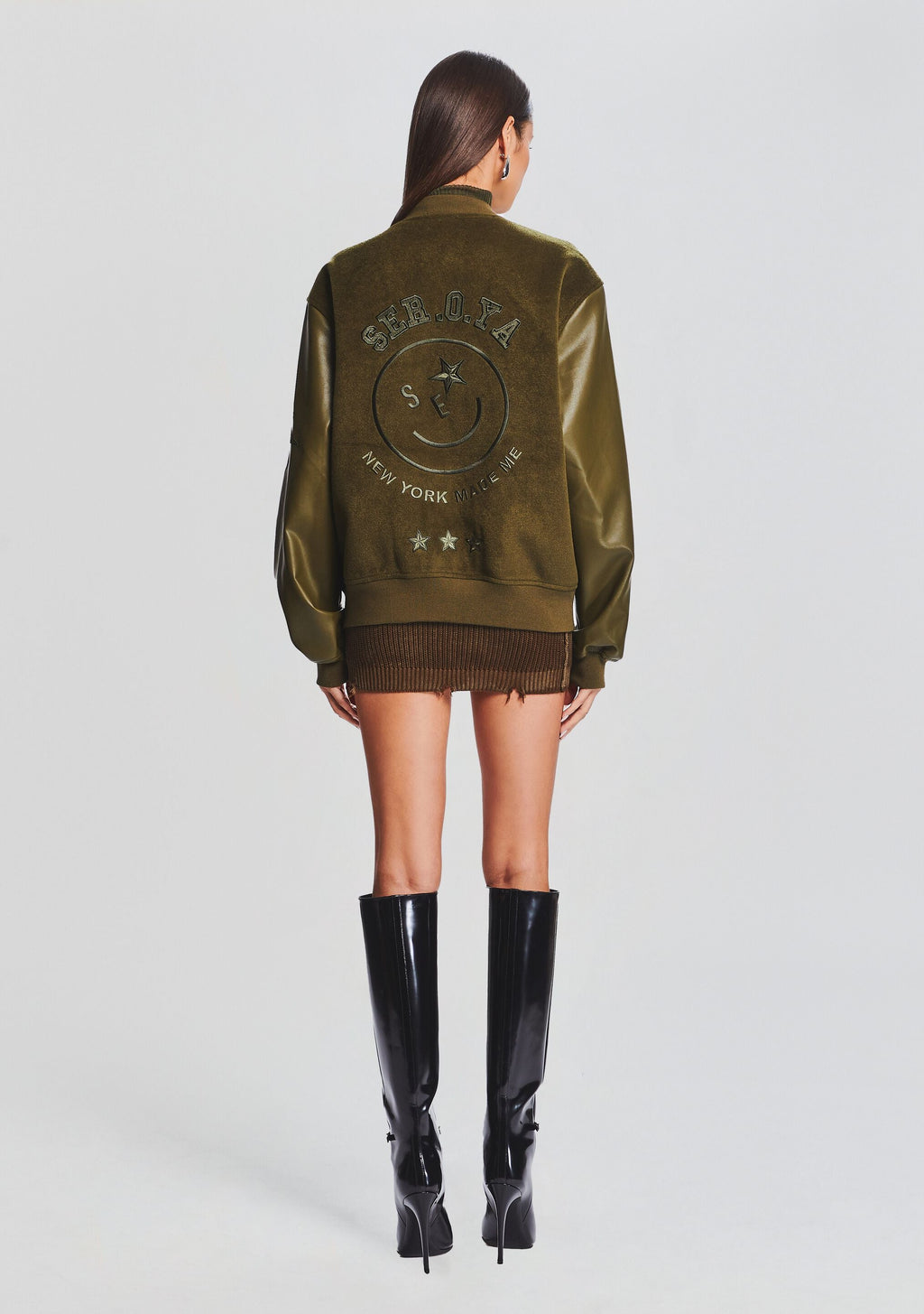 Malcolm Bomber Jacket by SEROYA in Fort Greene, product image 4