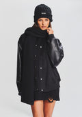 Ash Scarf by SEROYA in Black, product image 1