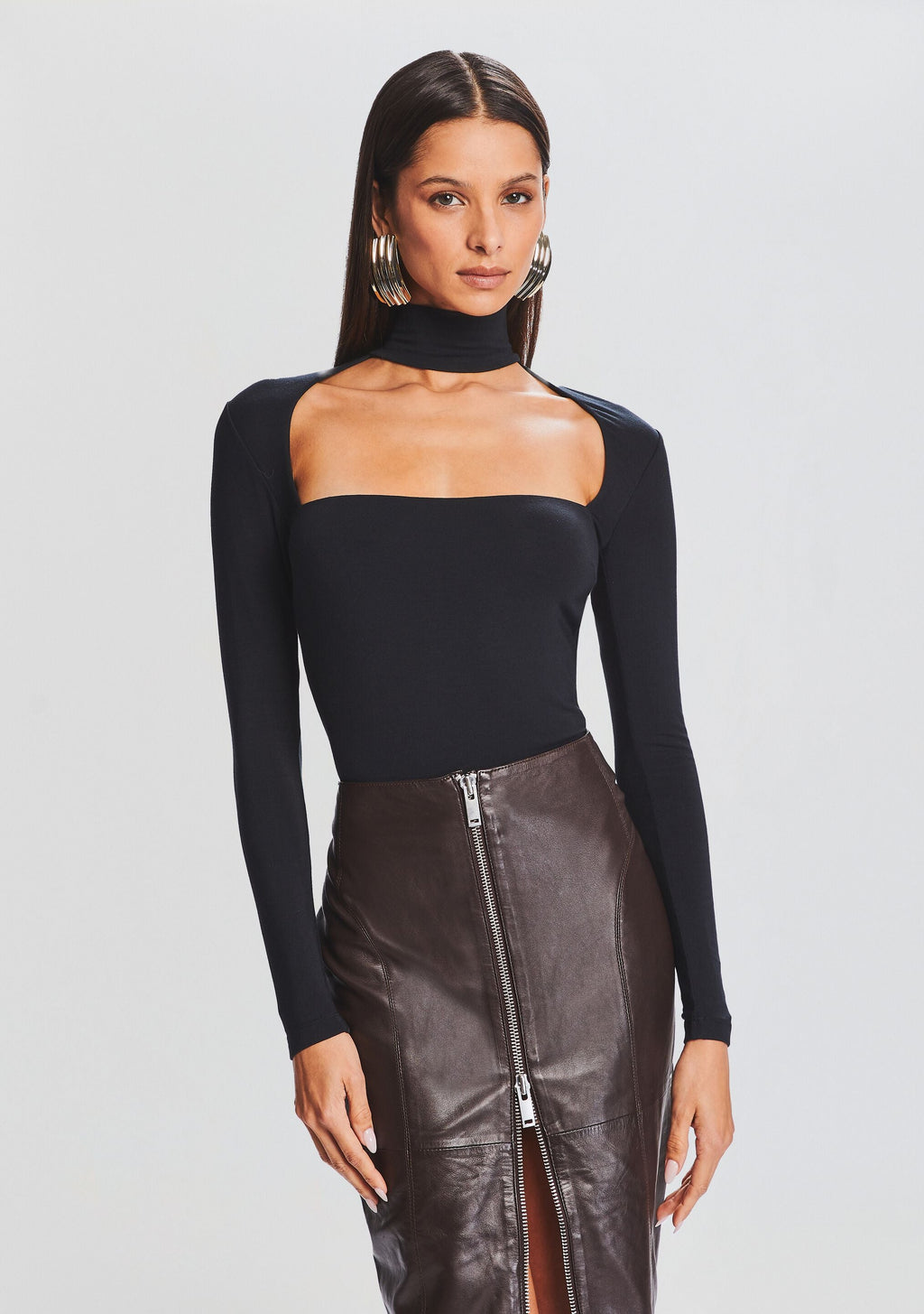 Odessa Bodysuit by SEROYA in Black, product image 1