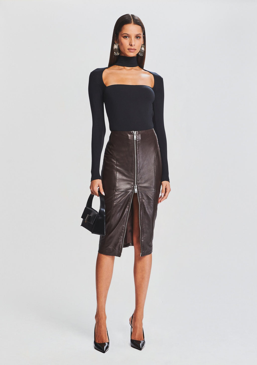 Odessa Bodysuit by SEROYA in Black, product image 5