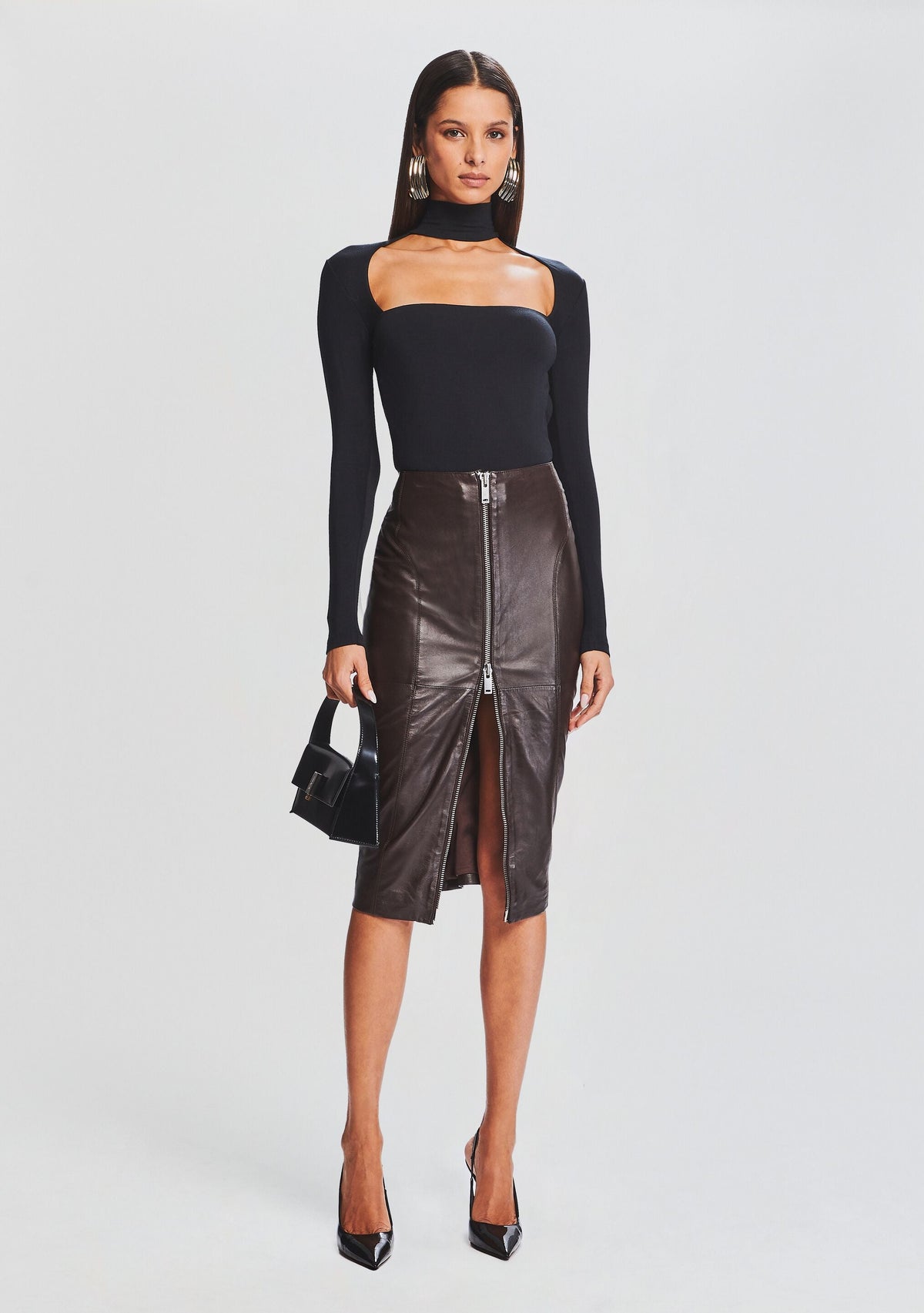 Odessa Bodysuit by SEROYA in Black, product image 5