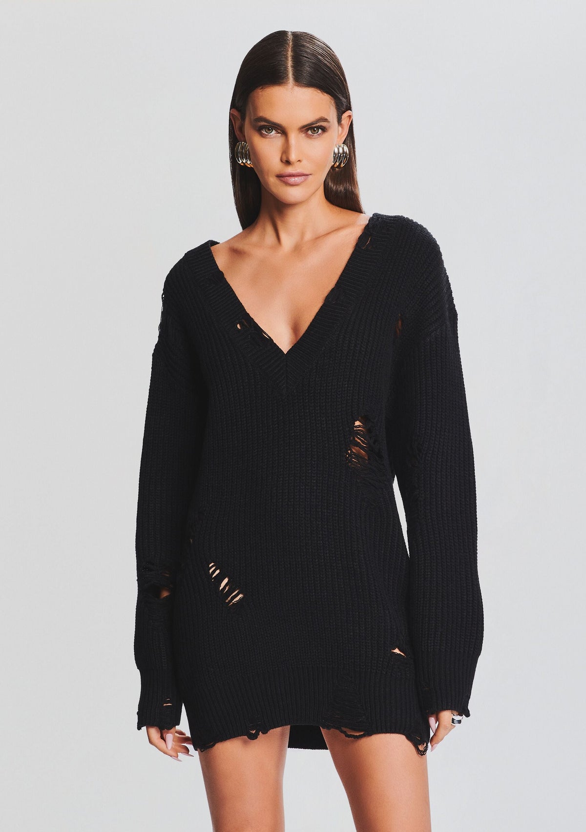 Rumi Sweater by SEROYA in Black, product image 2