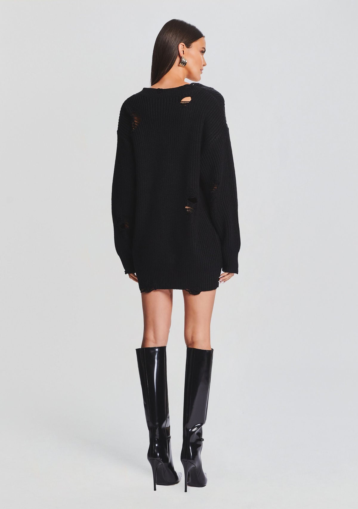 Rumi Sweater by SEROYA in Black, product image 4