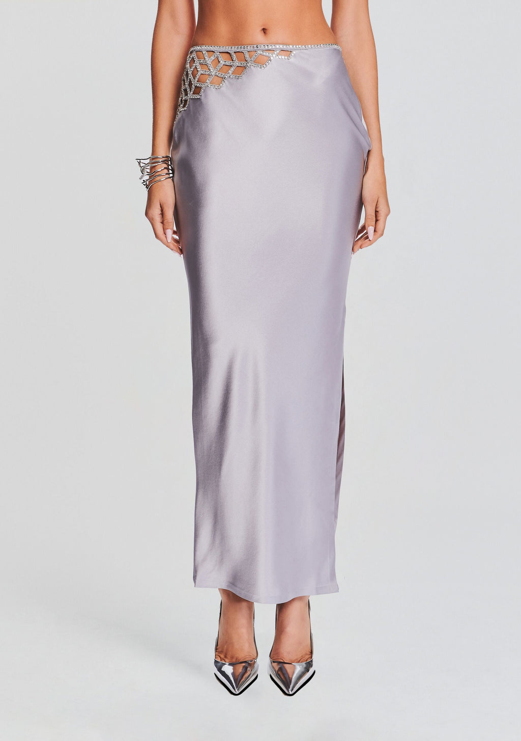 Sedona Skirt by retrofête in Mink Grey, product image 1