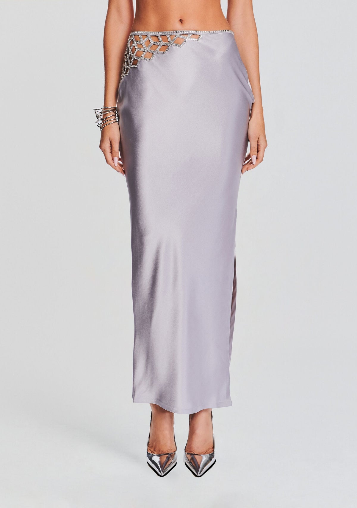 Sedona Skirt by retrofête in Mink Grey, product image 1