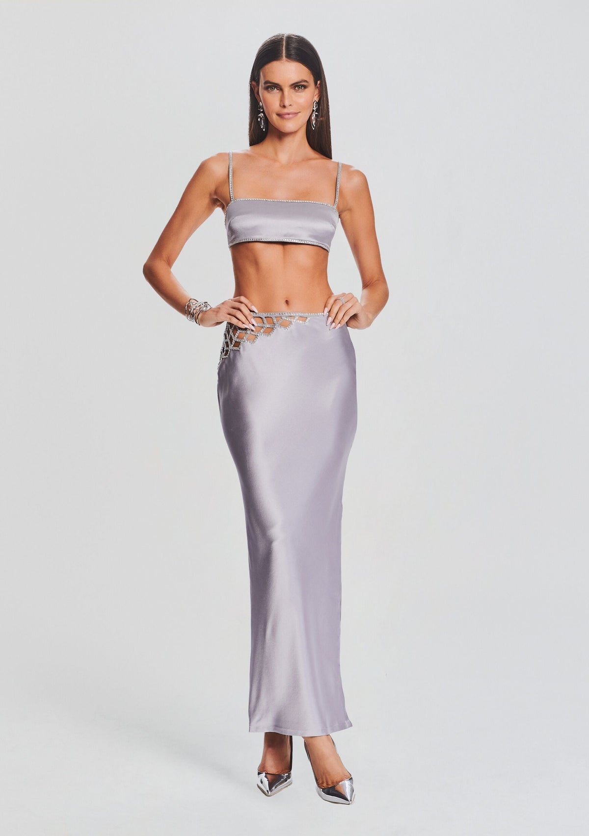 Amari Bra by retrofête in Mink Grey, product image 5