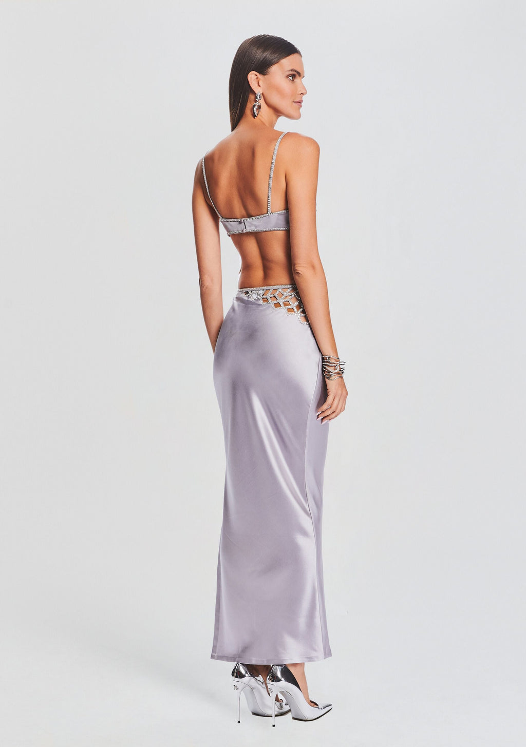 Amari Bra by retrofête in Mink Grey, product image 4