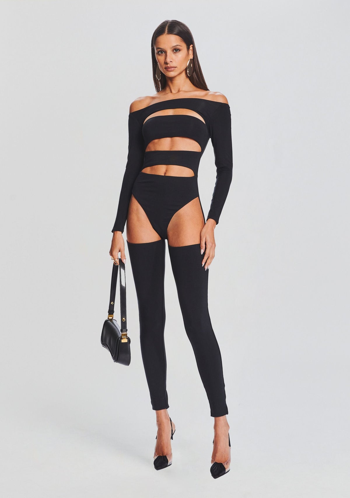 Andromeda Catsuit by SEROYA in Black, product image 5